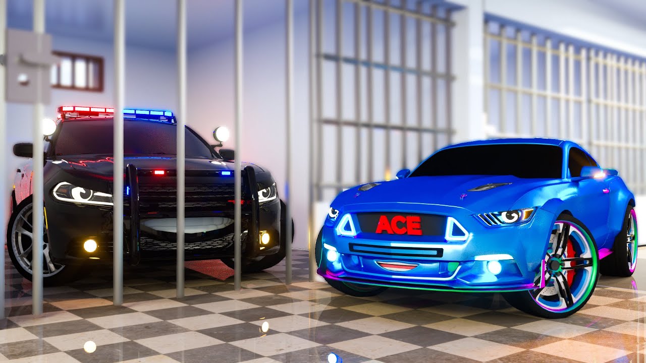 Police Car Sergeant Lucas Catches the Bad Car | Wheel City Heroes USA - Fire Truck Animation