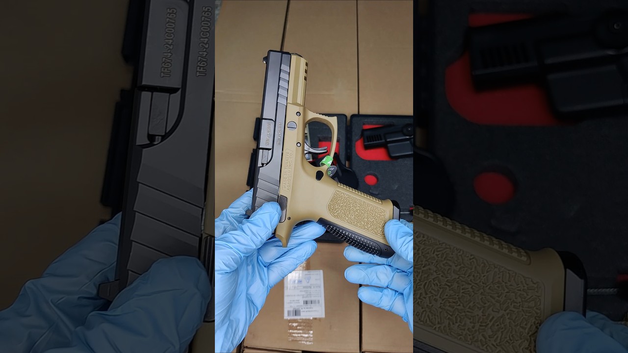 FX-9 AR style 9mm Pistol | Pre-review #airsoftpistol $#airsoft #airsoftgun
