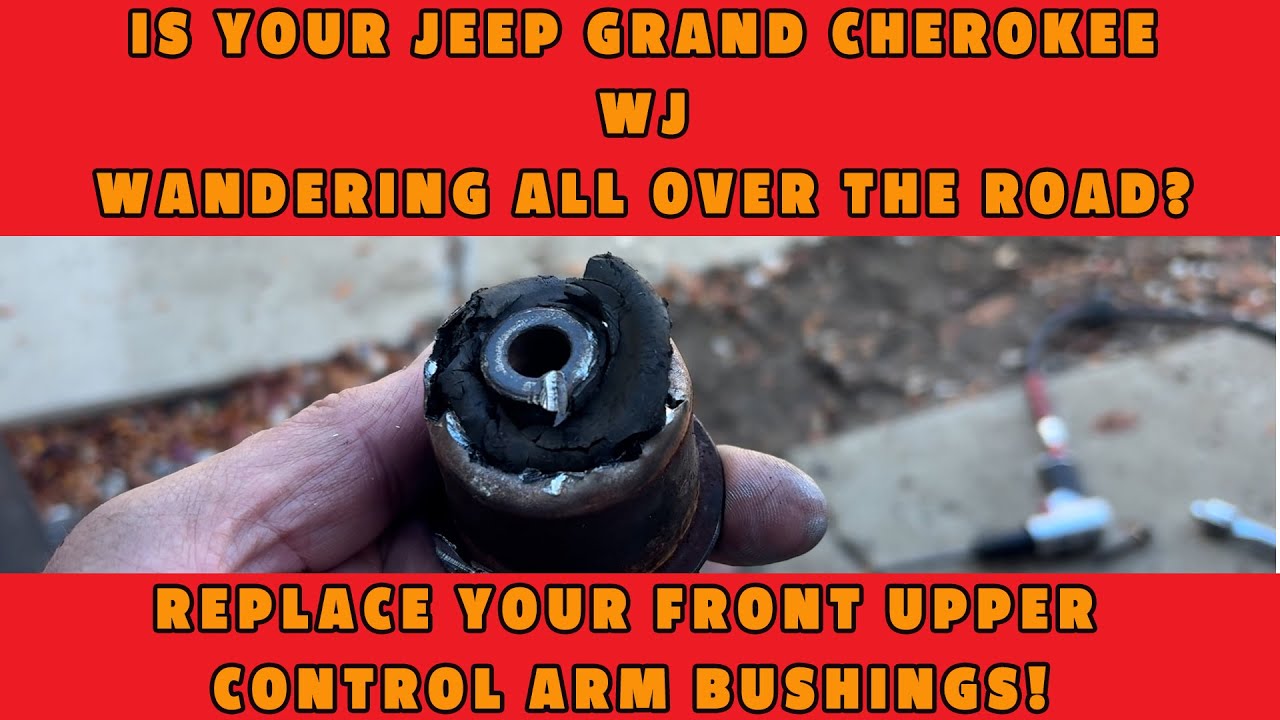 Замена втулок верхнего рычага подвески для вашего Jeep Grand Cherokee WJ.