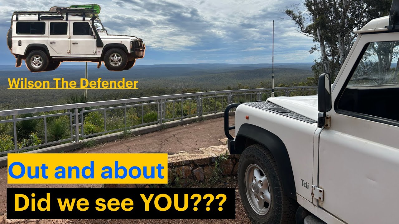 From the top of the mount to sea level, and have we spotted your Land Rover Defender? 