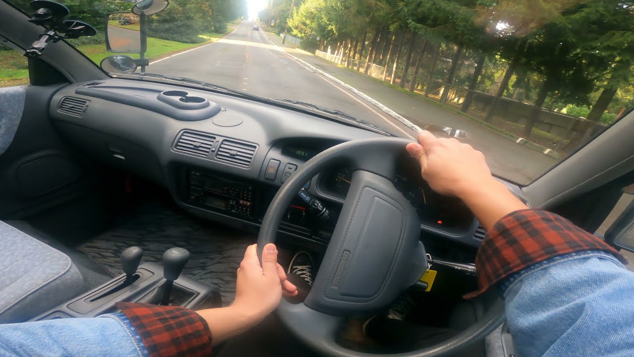 1996 Toyota Townace Super Extra Limited 4WD 5MT - POV Drive [4K]
