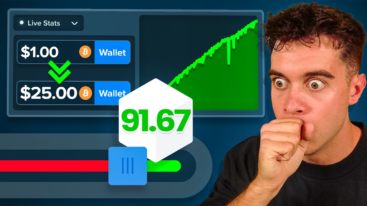 TESTING A LOW BALANCE DICE PROFIT STRATEGY!