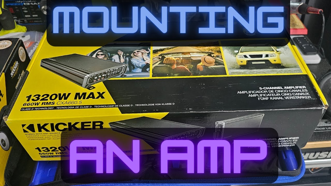 Ford Mustang Mach 460 Upgrade Part 3: Building an Amp Mount