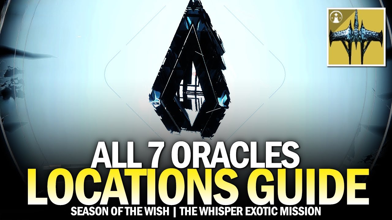 All 7 Oracles in The Whisper - Complete Location Guide (Oracular Seeker Triumph) [Destiny 2]
