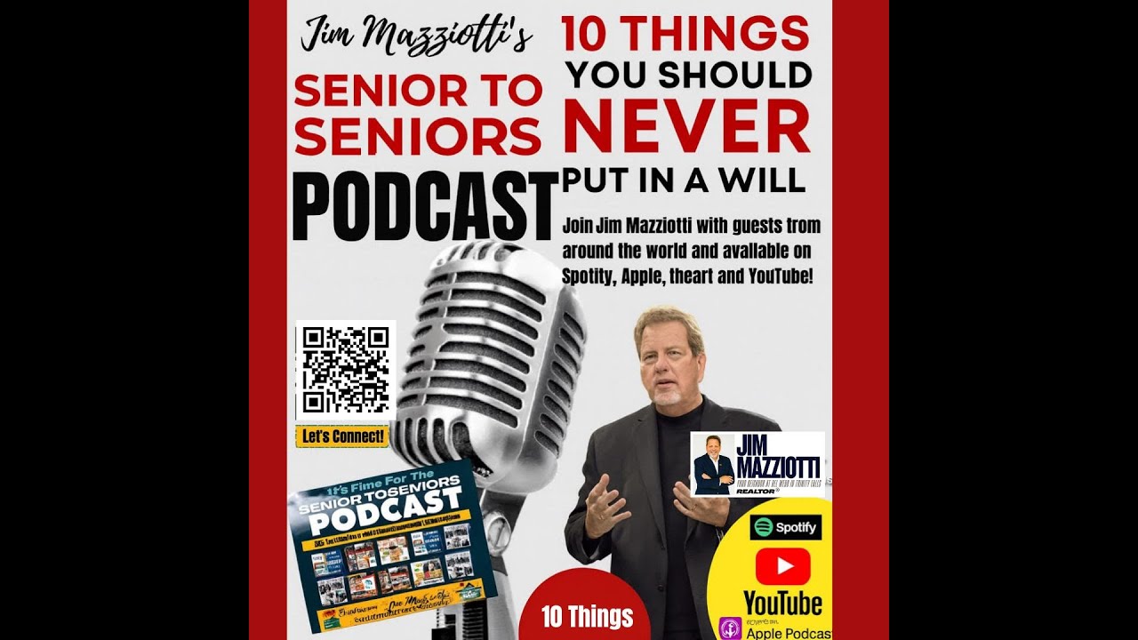 10 Things You Should NEVER Put In Your Will   Senior To Seniors   January 2026
