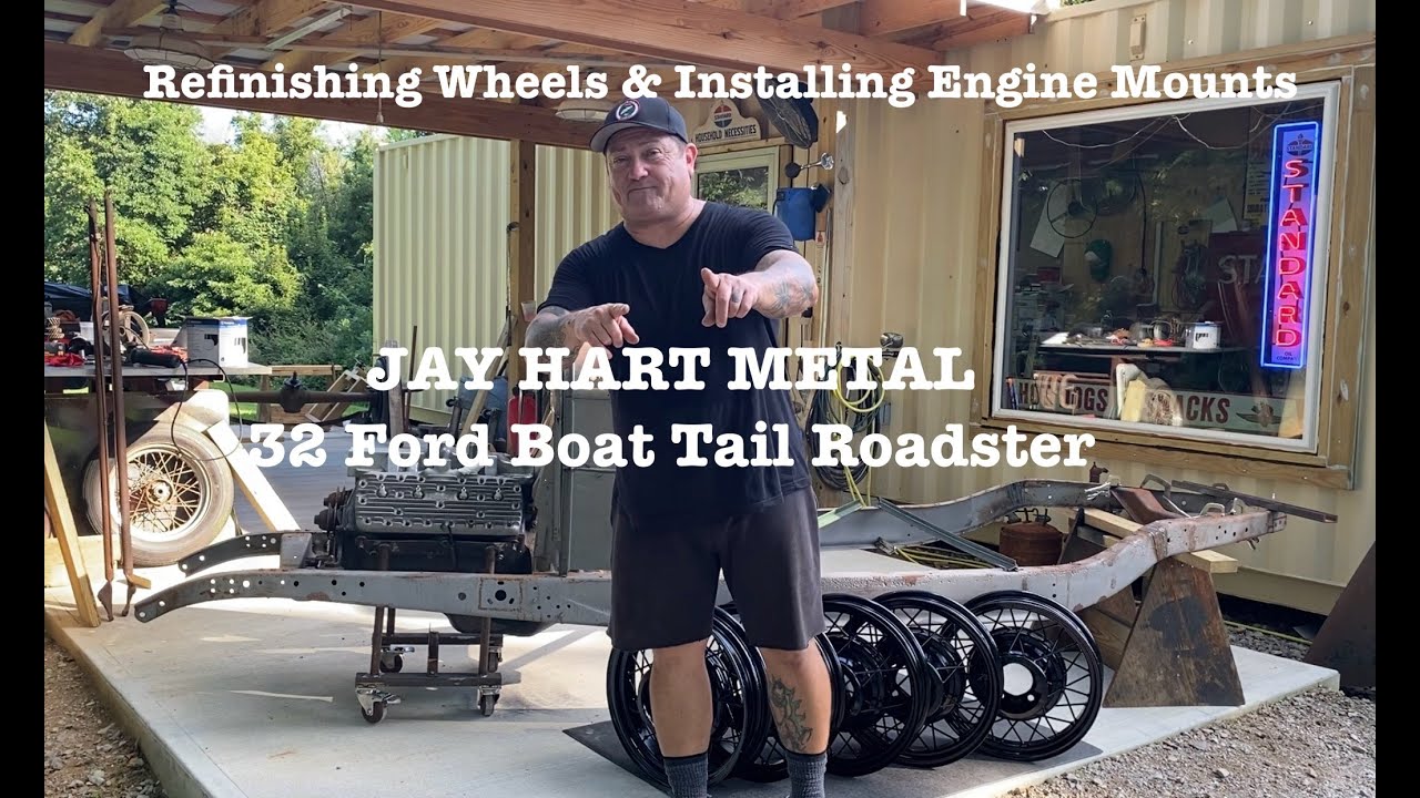 Jay Hart 1932 Hot Rod Ford Boat Tail Roadster Part 5