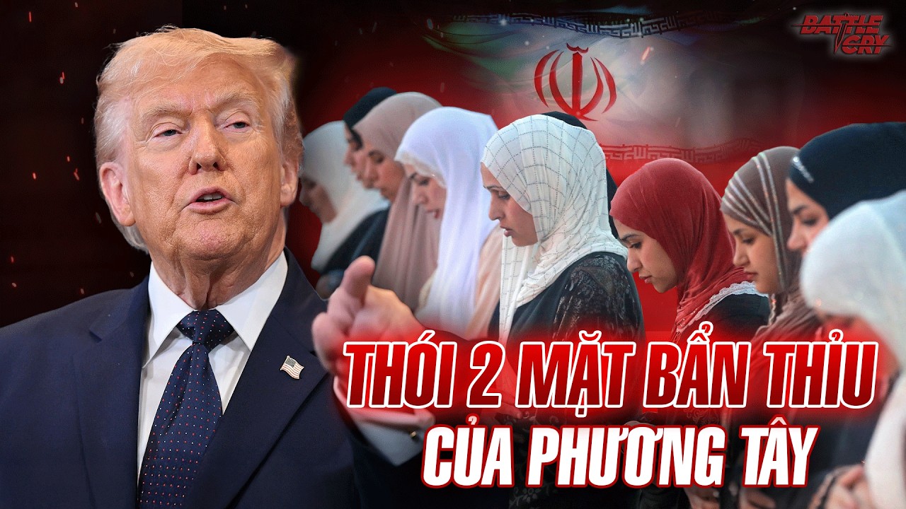 TIÊU CHUẨN KÉP KHỐN NẠN: VÌ SAO MỸ ÉP PHỤ NỮ TÂN CƯƠNG ĐỘI KHĂN NHƯNG LẠI XÚI PHỤ NỮ IRAN LỘT RA?