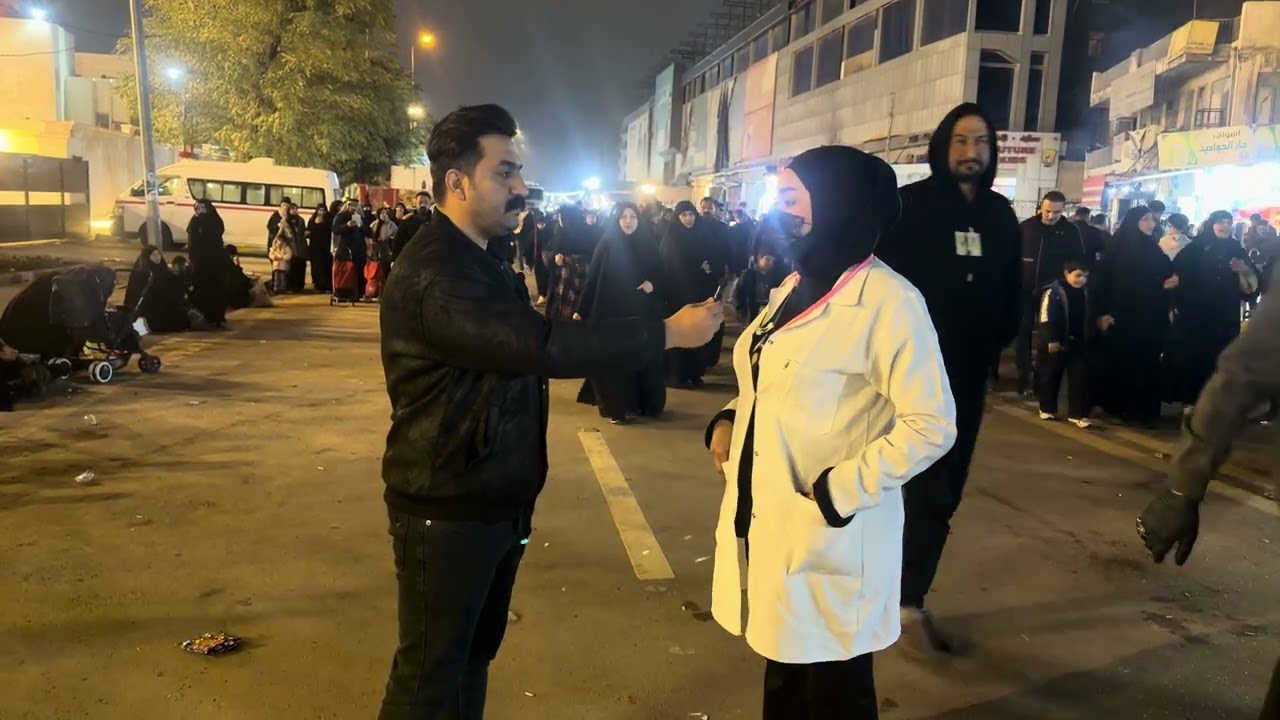 تغطية الاعلامي ناجي السعيدي في ذكرى استشهاد الامام موسى ابن جعفر الكاظم عليه السلام