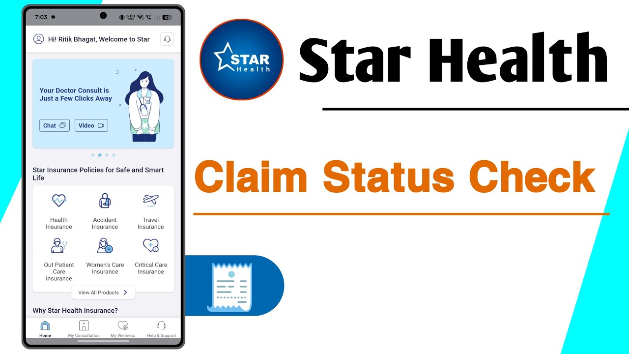Star Health Claim Status Check