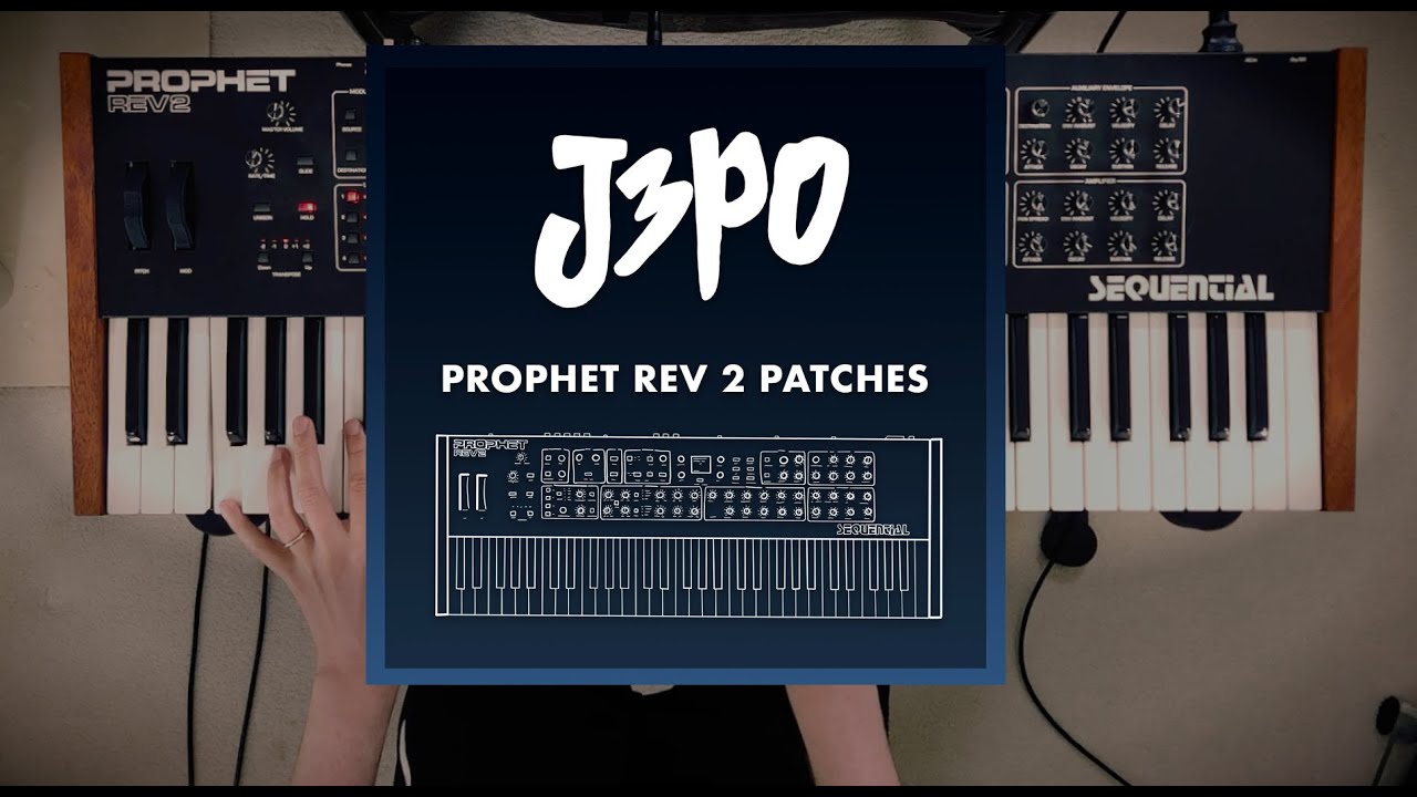J3PO Prophet Rev 2 Patches - Official Sounds Demo