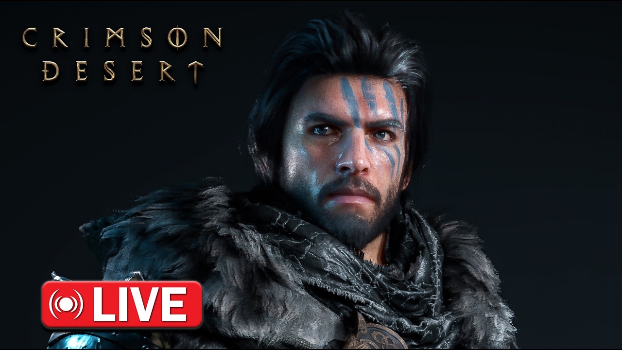 Crimson Desert Live Gameplay - Day 1 - It's not about the Destination, it's ALL about the JOURNEY