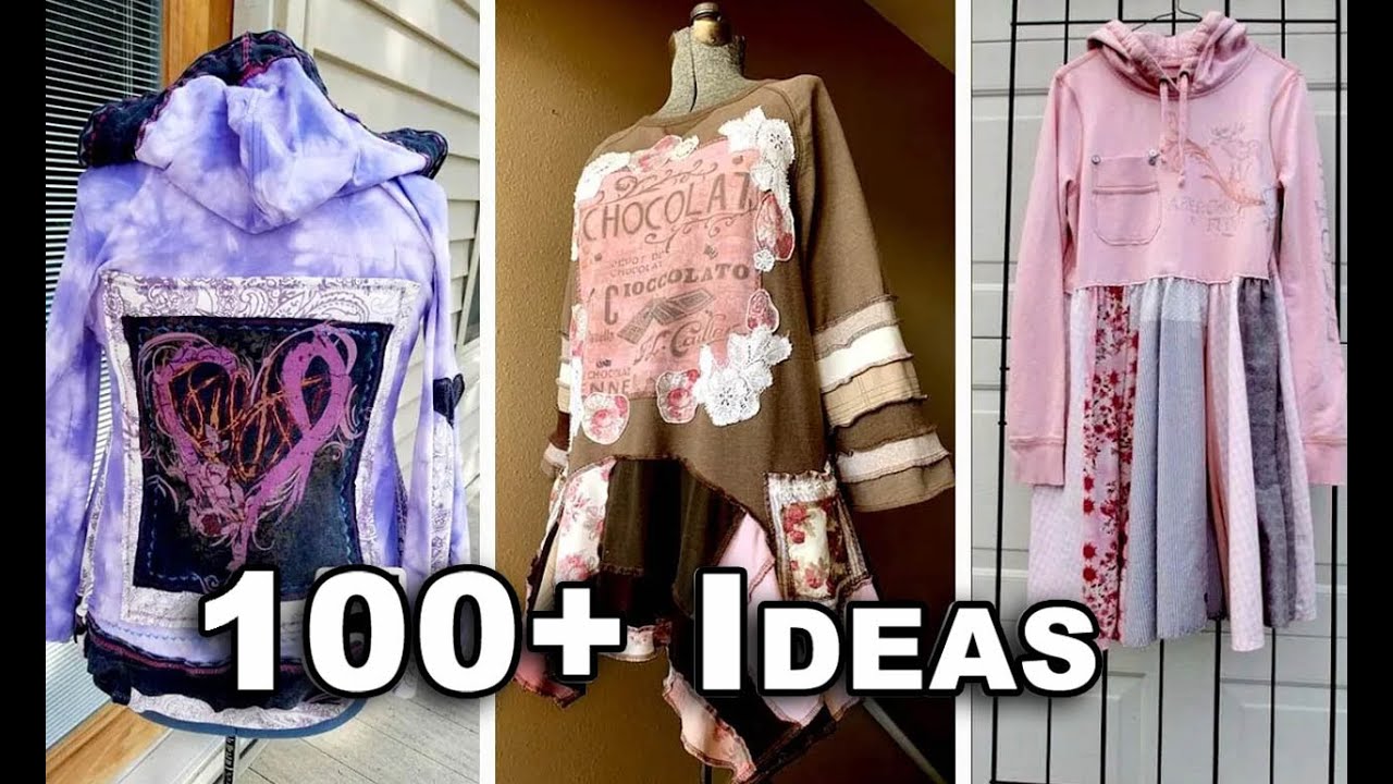 100+ Upcycled Sweatshirt Ideas | Easy DIY & Sewing Inspiration