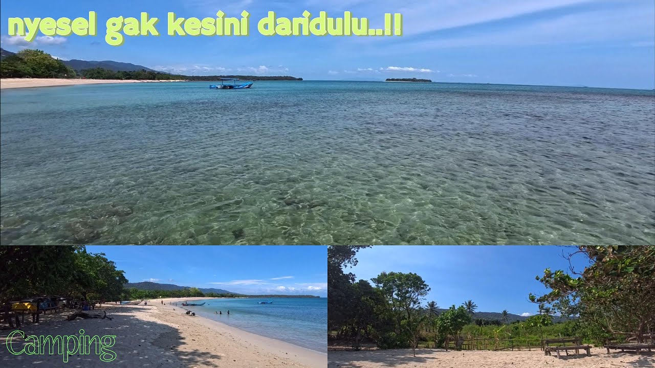 Surga Tersembunyi di pandeglang, banten. Camping pantai. Daplangu beach #campervan #pantai #camping