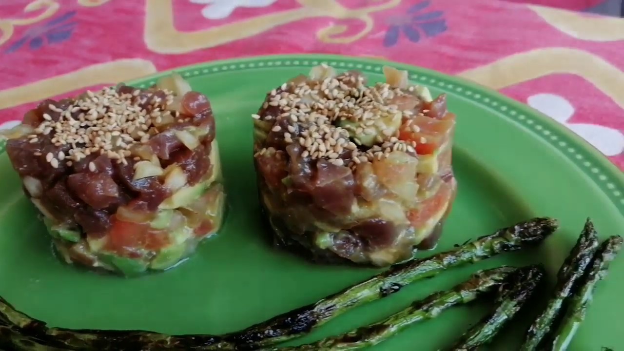 Tartar de at&uacute;n