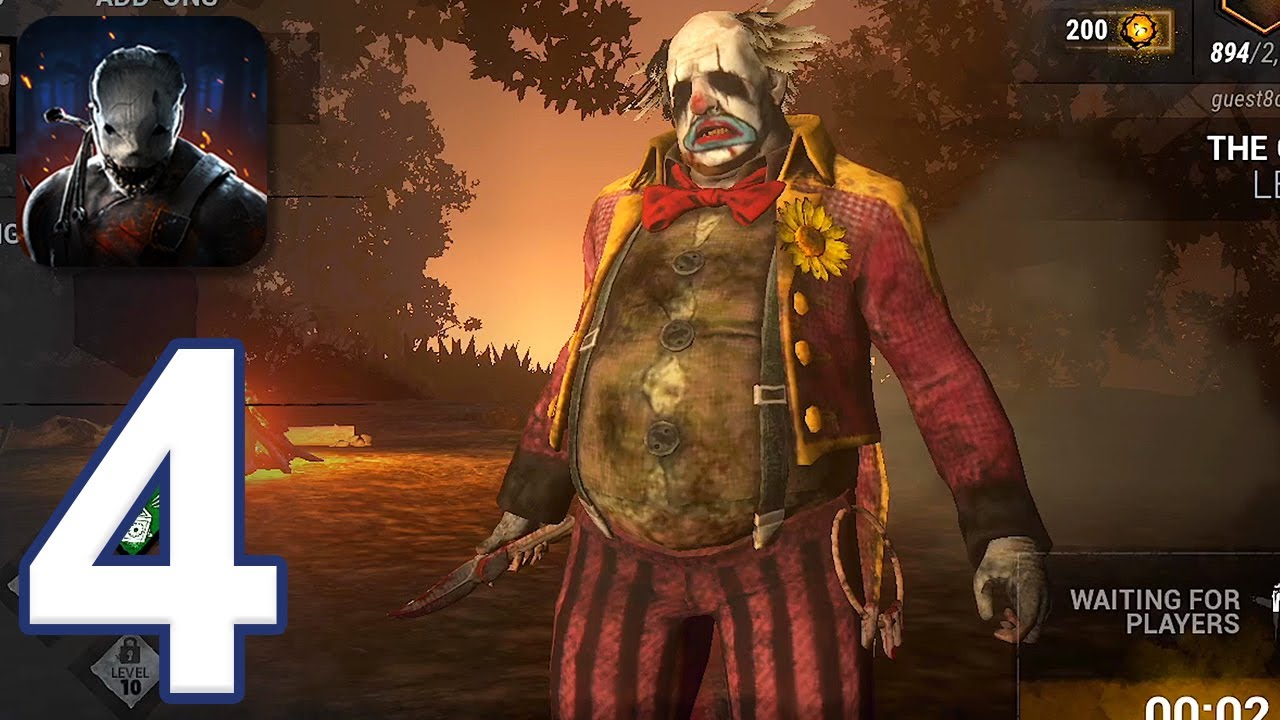 Dead by Daylight: Mobile - Gameplay Walkthrough Part 4 - THE CLOWN (iOS, Android)