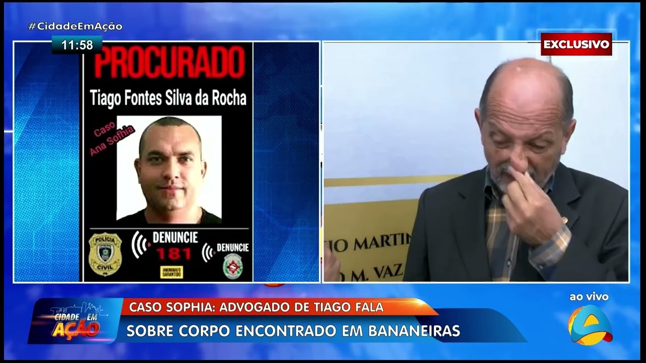Cidade em Ação - Advogado de Tiago fala sobre corpo encontrado em Bananeiras - Parte 1