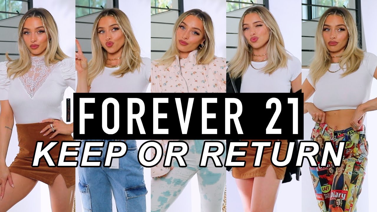 FOREVER 21 TRY ON HAUL | PANTS, TOPS, JACKETS (KEEP OR RETURN)
