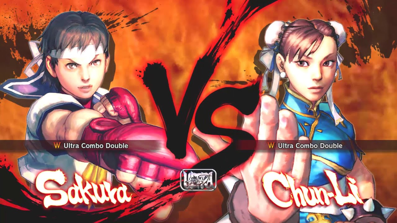 Ultra Street Fighter 4 - Sakura Vs Chun-Li [Hardest]