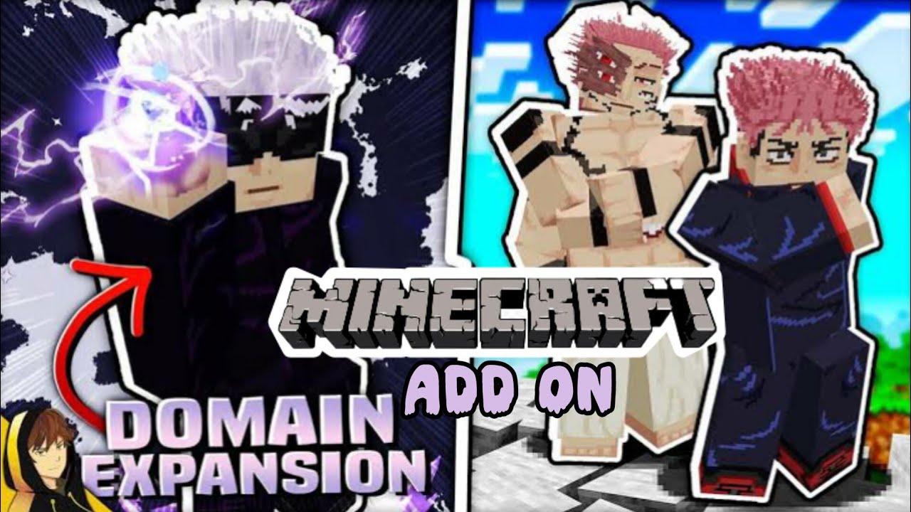 NEW Jujutsu Kaisen Mod in Minecraft! (Gojo's Domain Expansion vs Sukuna) - 1.20.1 Gameplay