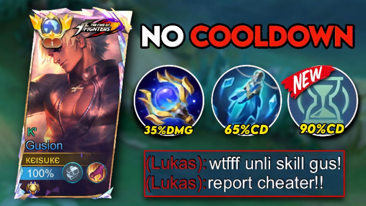 WHEN GLOBAL GUSION ABUSE THIS NEW COOLDOWN BUILD IN 2026!!😱(MUST TRY!) - Mobile Legends