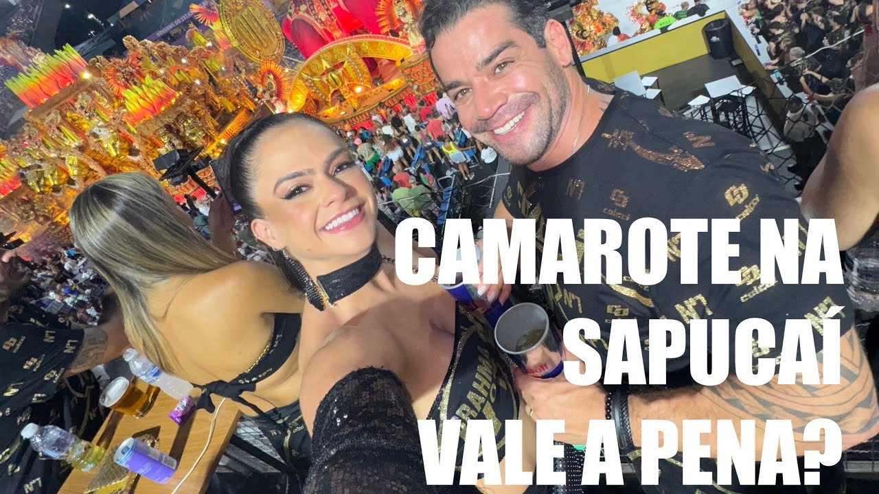 Desfile das escolas de Samba na Sapucaí 2025 | Qual camarote ir? Vale a pena ir em camarote?