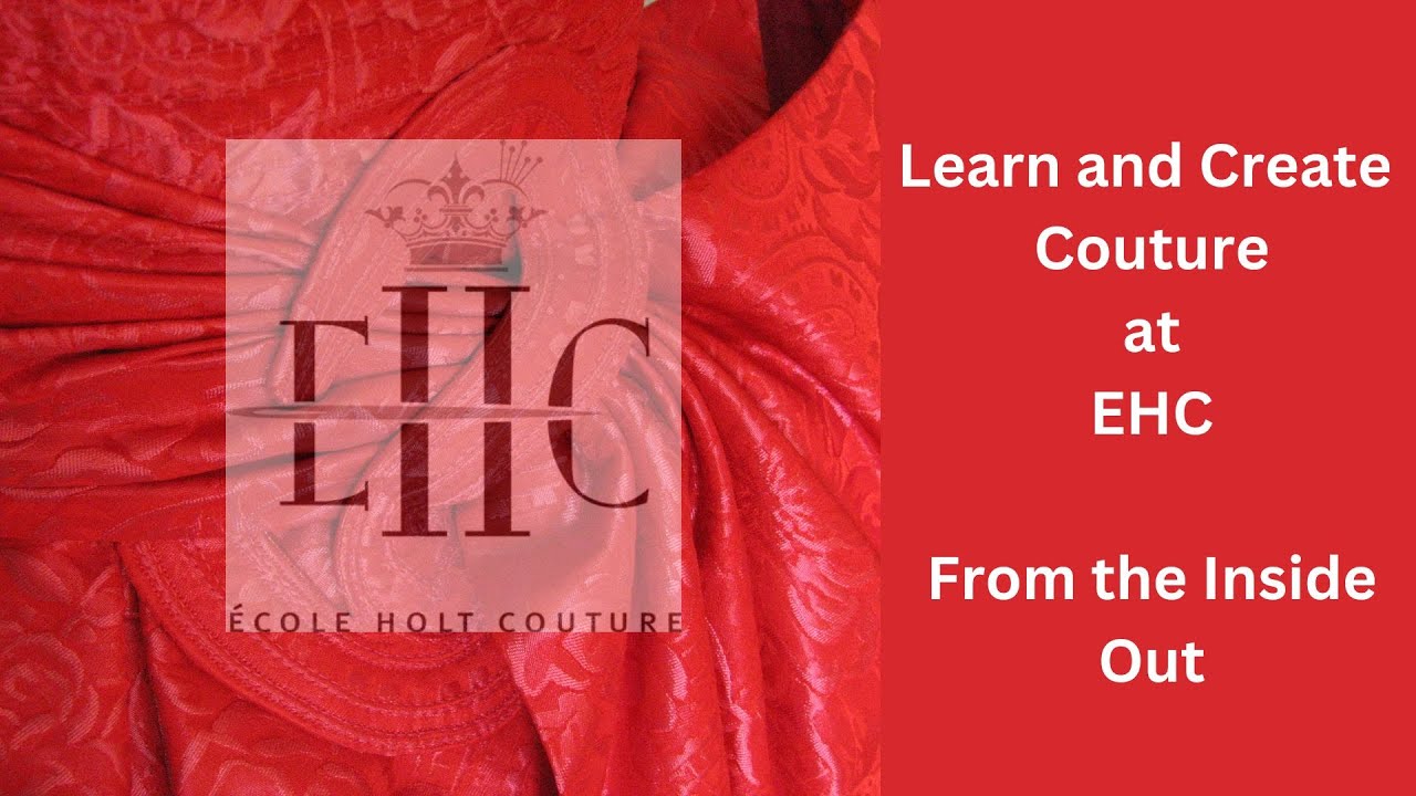 Ecole Holt Couture - Inside Out finish & detailing is a defining characteristic of Couture & Bespoke