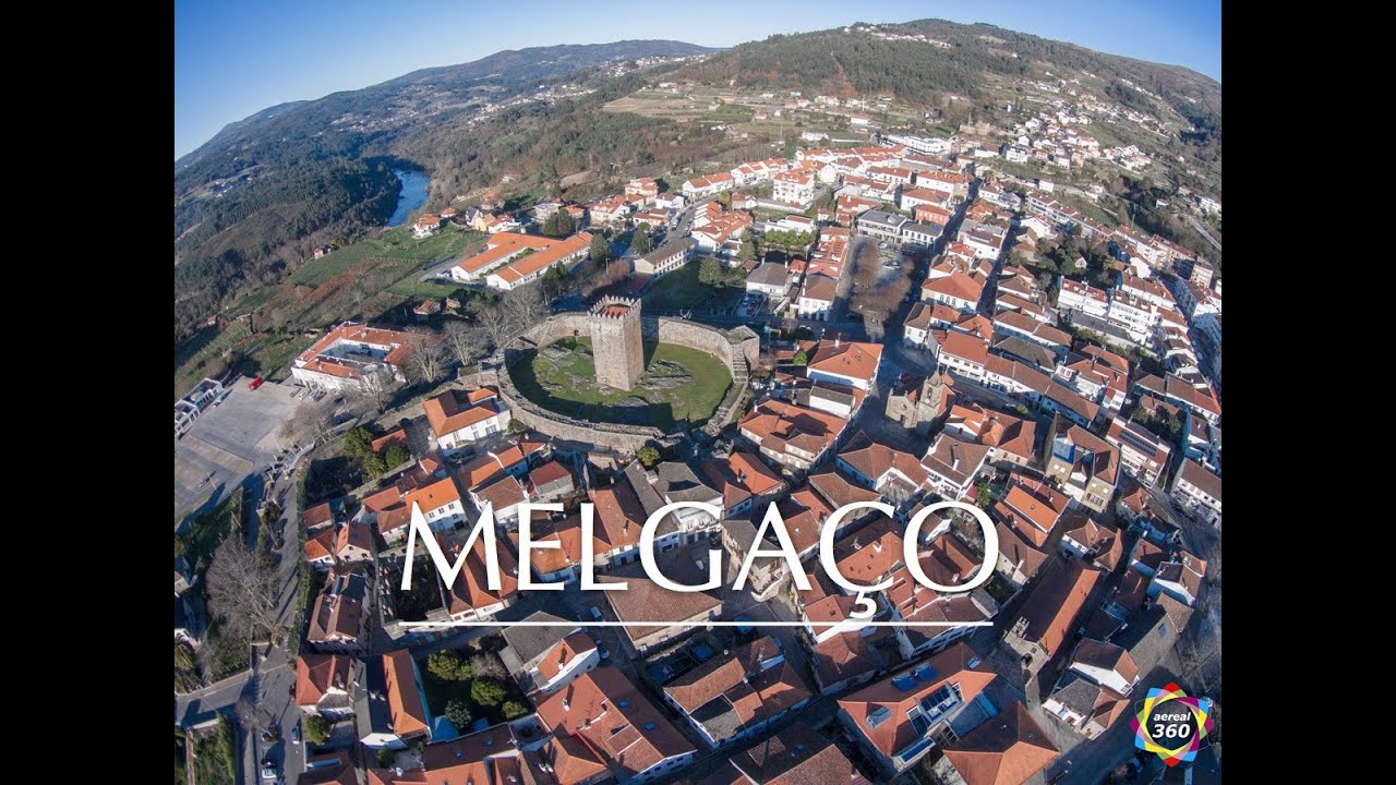 Melgaço vista aérea 4K