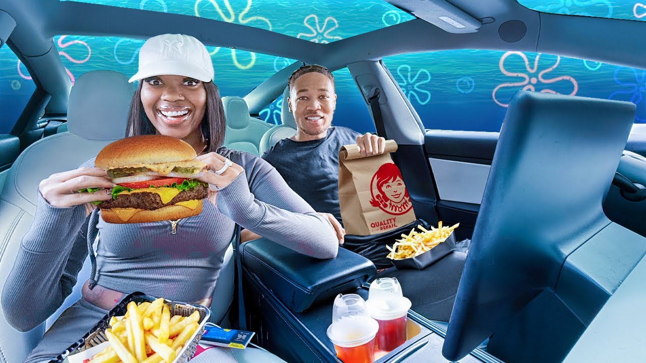 TRYING THE KRABBY PATTY MEAL FROM WENDY'S!