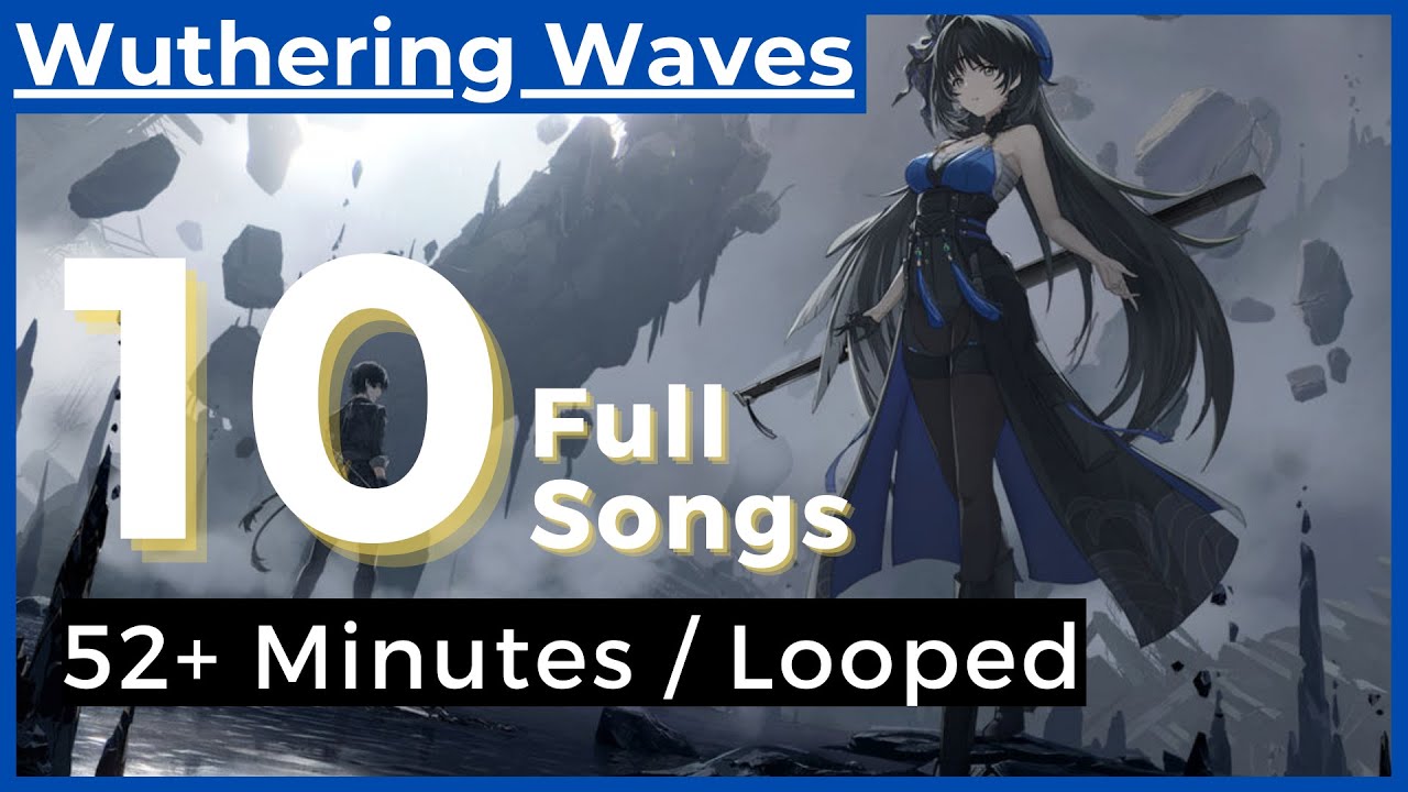 Relaxing Wuthering Waves OST (from CBT) | 鸣潮 명조:워더링 웨이브 WuWa soundtrack