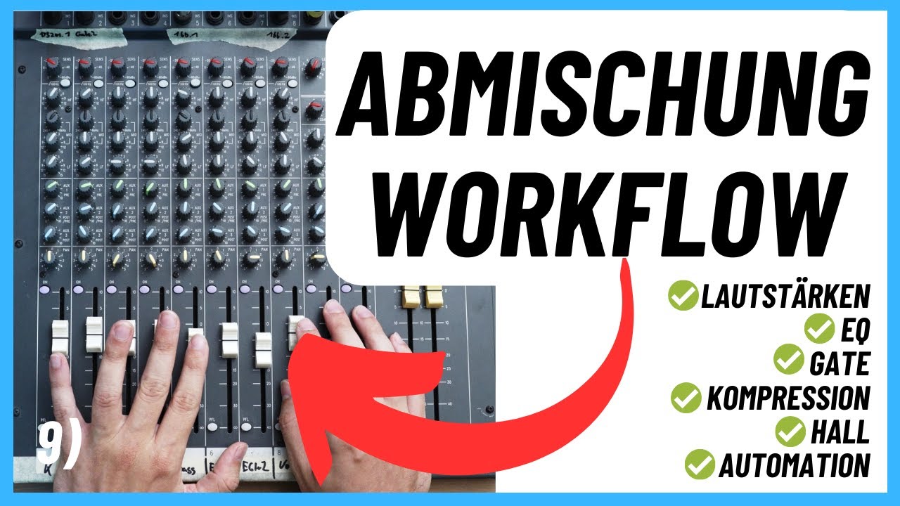 MISCHPULT BEDIENUNG - Part 9 Mix des kompletten Songs