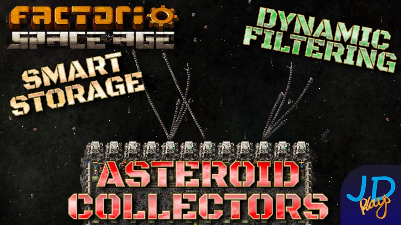 Основы дизайна корабля: подробное погружение в сборщиков астероидов ⚙️ Factorio Space Age 🏭 Обуча...