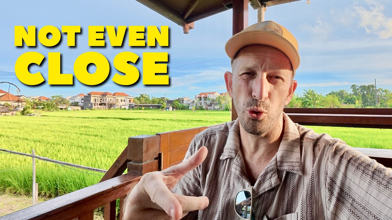 Walking Through Rice Fields to Get a Beer. Just Another Day in Sanur.