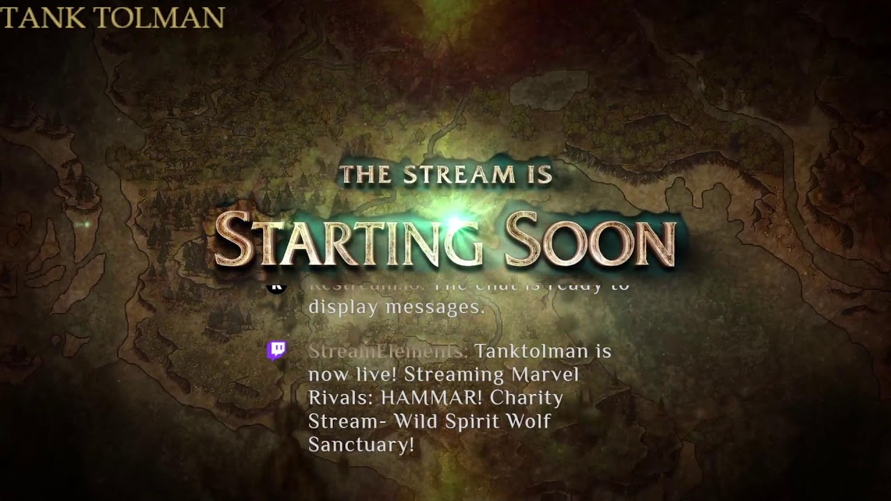 HAMMAR! Charity Stream- Wild Spirit Wolf Sanctuary!