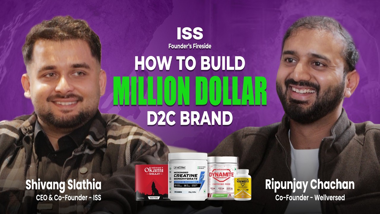 Don’t Start a D2C Brand Until You Watch This | ISS Founder Fireside @wellversedhealth