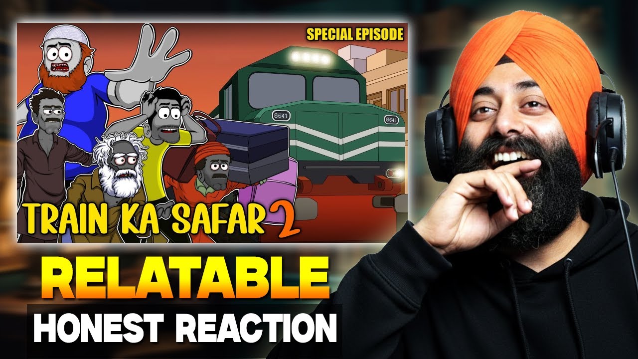 Sharum Ki Sketchbook Did It Again 😂🔥 | Train Ka Safar 2 🚆 | Indian Reaction
