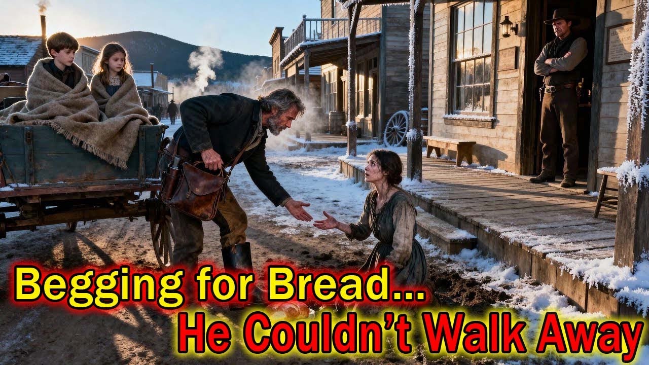 A Single Father Rode Into Town for Supplies — Then Found a Starving Bride Begging for Bread and Merc