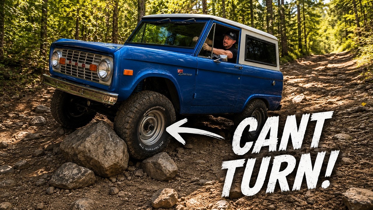 Лучший комплект для переделки рулевого управления на раннем Ford Bronco