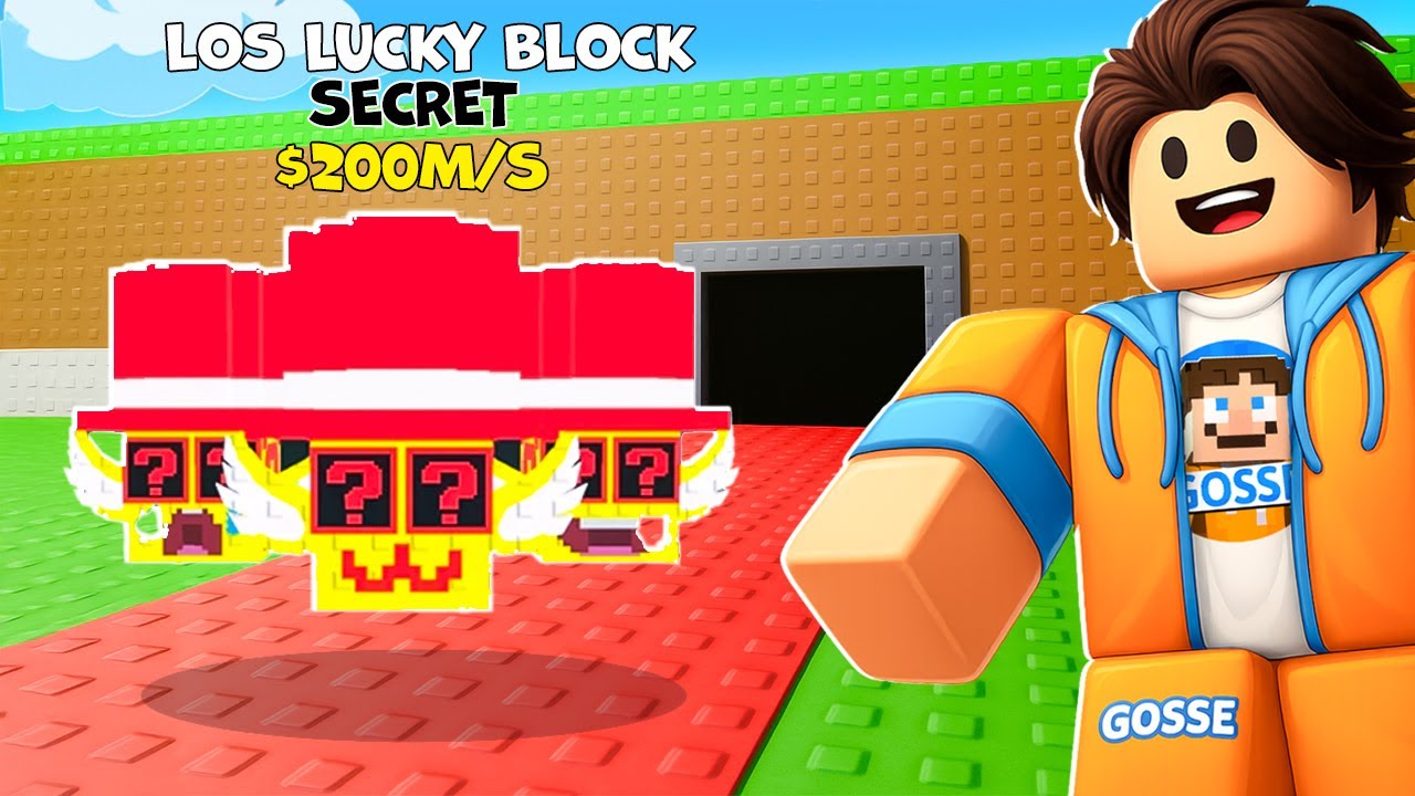 Jag Är Med I Steal A Brainrot LOS LUCKY BLOCK Eventet i Roblox