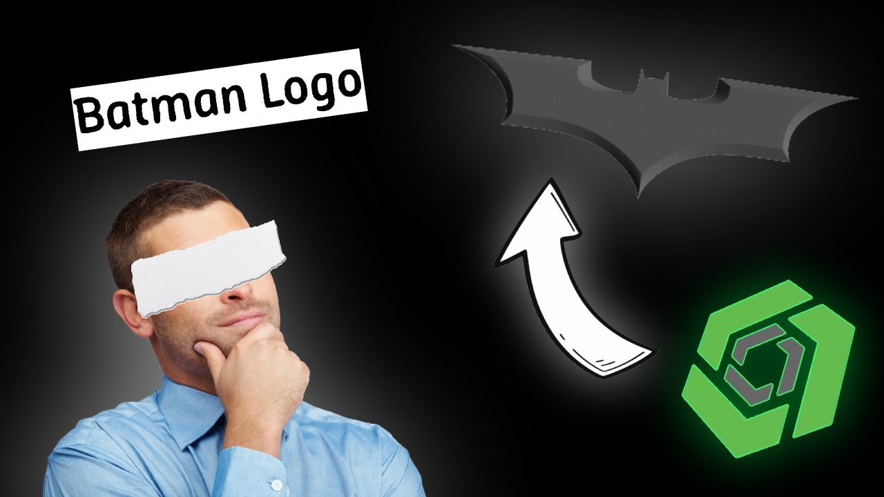 Onshape 11 -- Batman Keychain