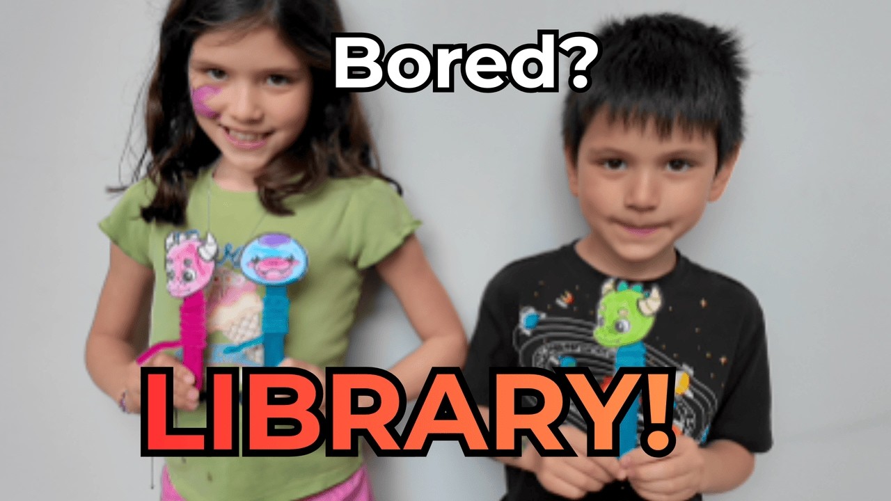 The Library Isn’t Boring - Face Painting, Prizes, Nonstop Fun 😂