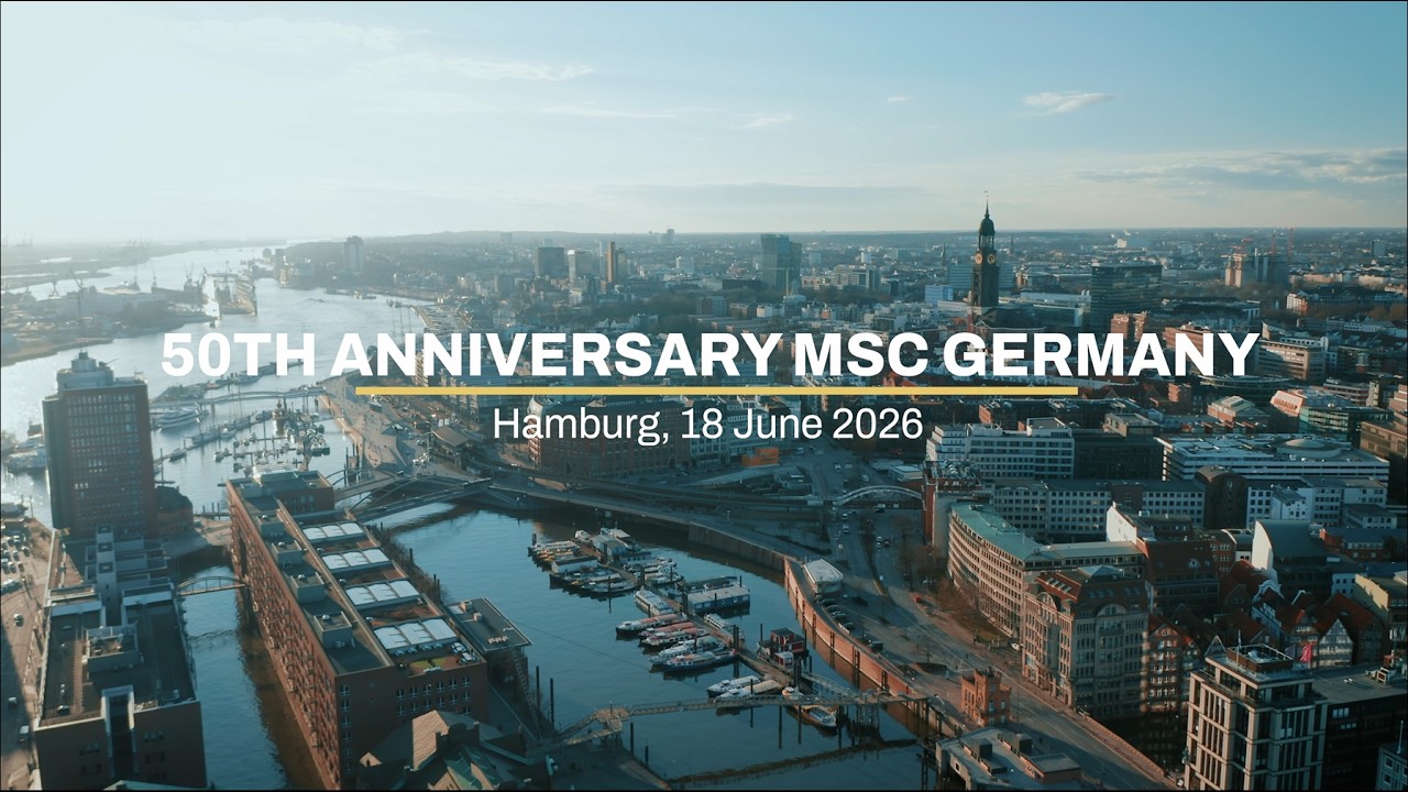 MSC Germany: 50 Years of Connecting Germany to the World