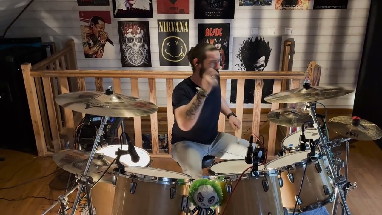 Drum Cover - Noir Désire - Un Jour En France 