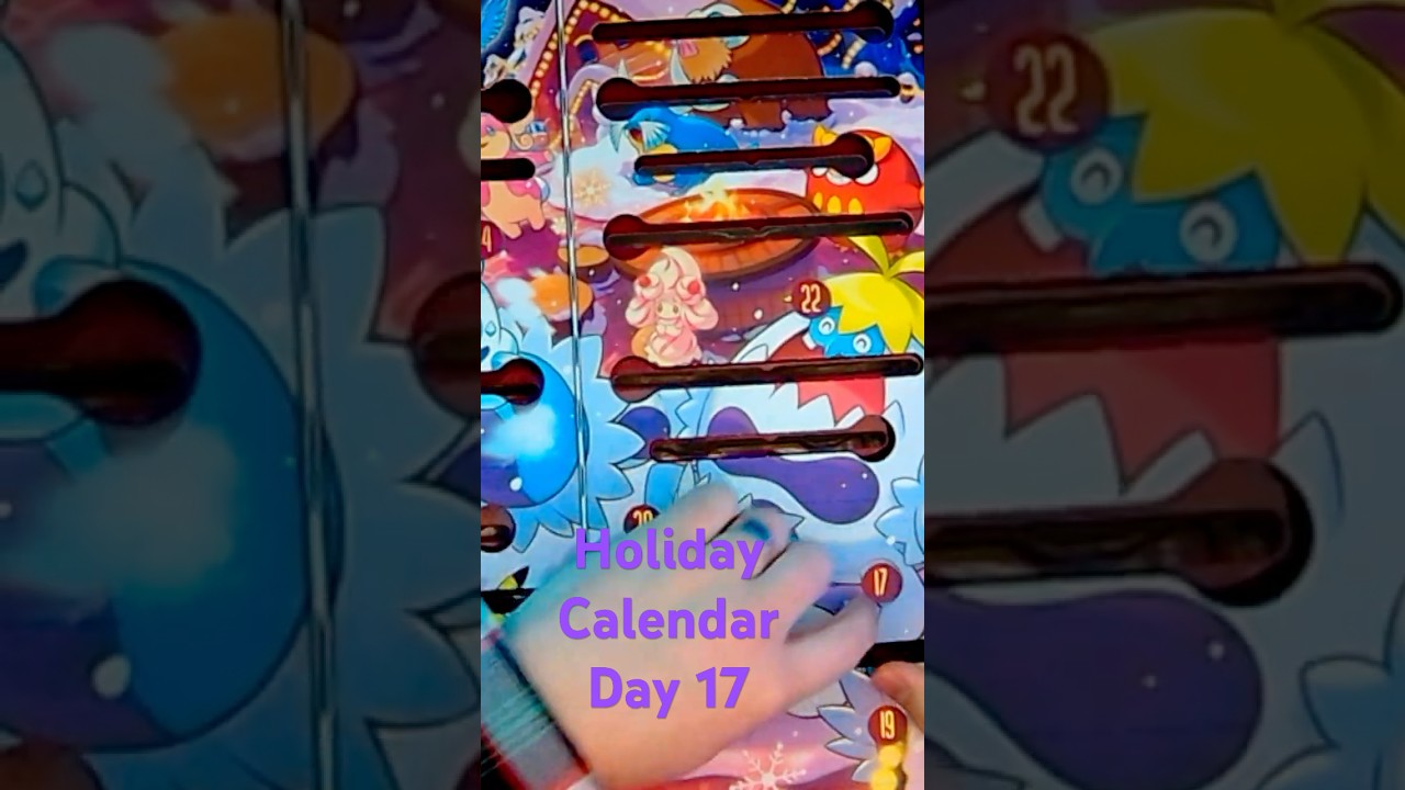 Holiday Calendar 17 #pokemon#pokemonholidaycalendar #Pokemoneveryday#pokemoncards#25daysofpokemon