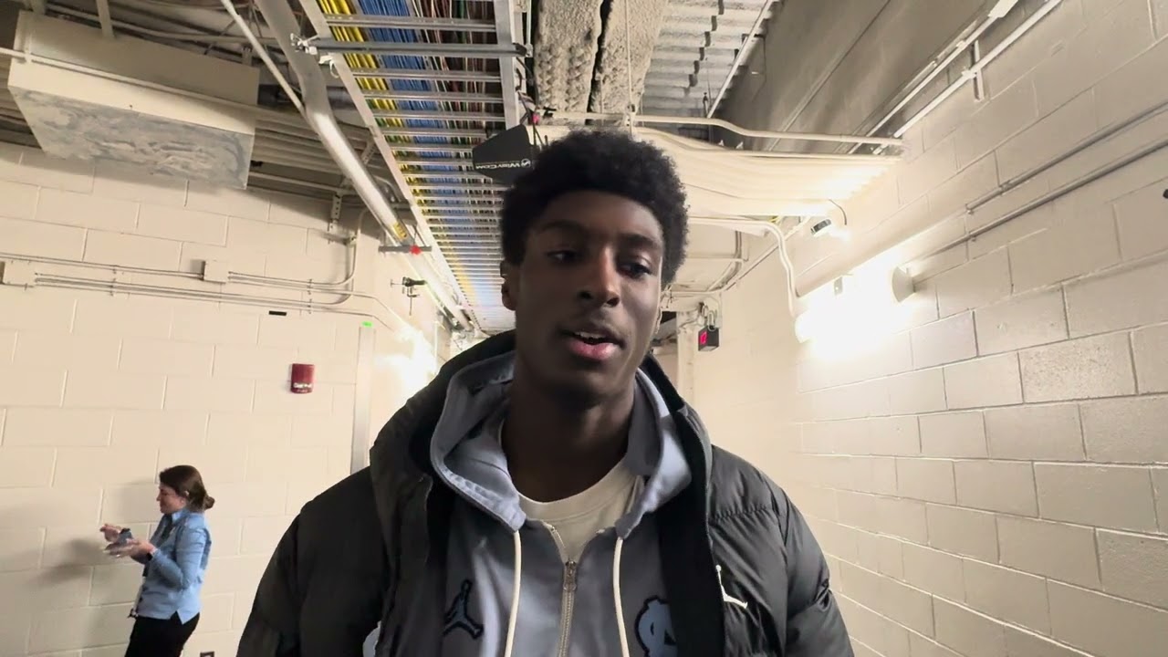 UNC Basketball: Drake Powell Post-UCLA Interview