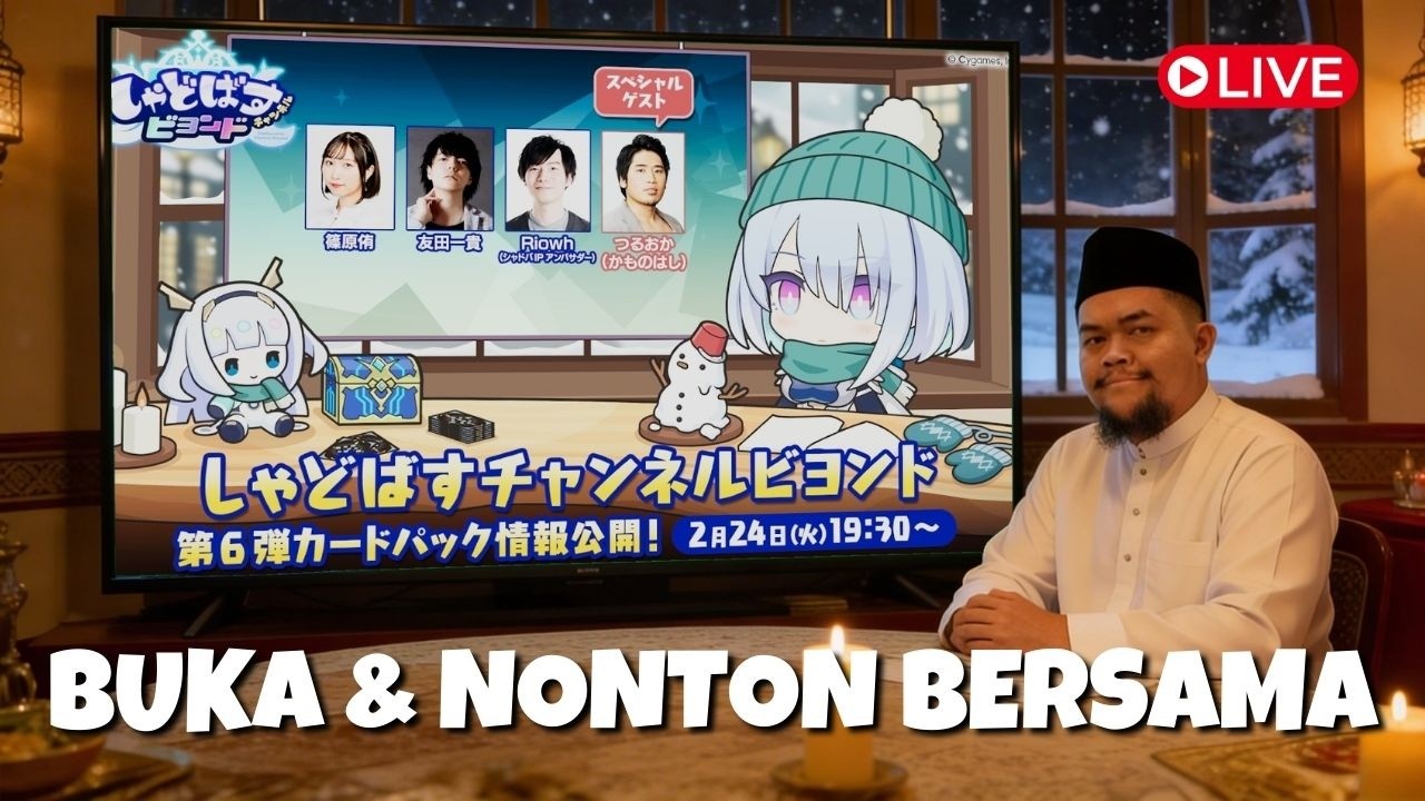 🔴 BUKA PUASA & NONTON BARENG REVEAL SET BARU SVWB~!!!