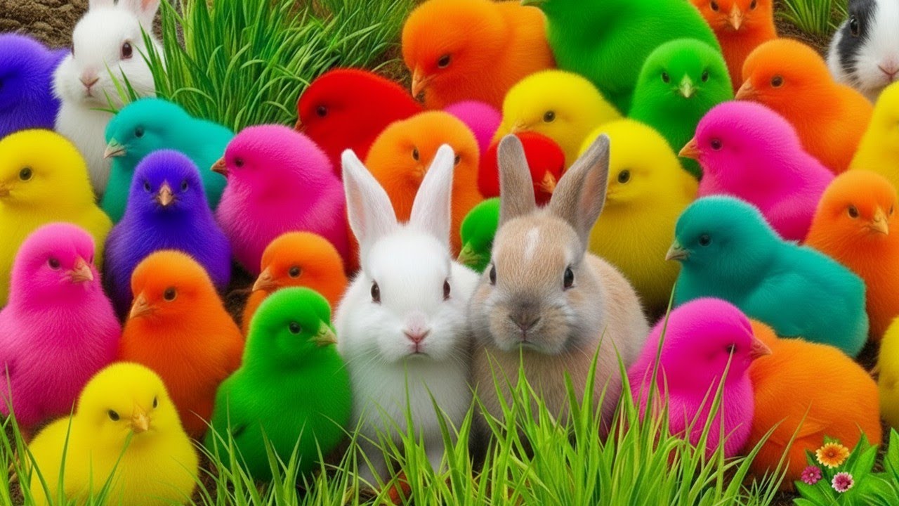Petualangan Menangkap Ayam Lucu Warna Warni