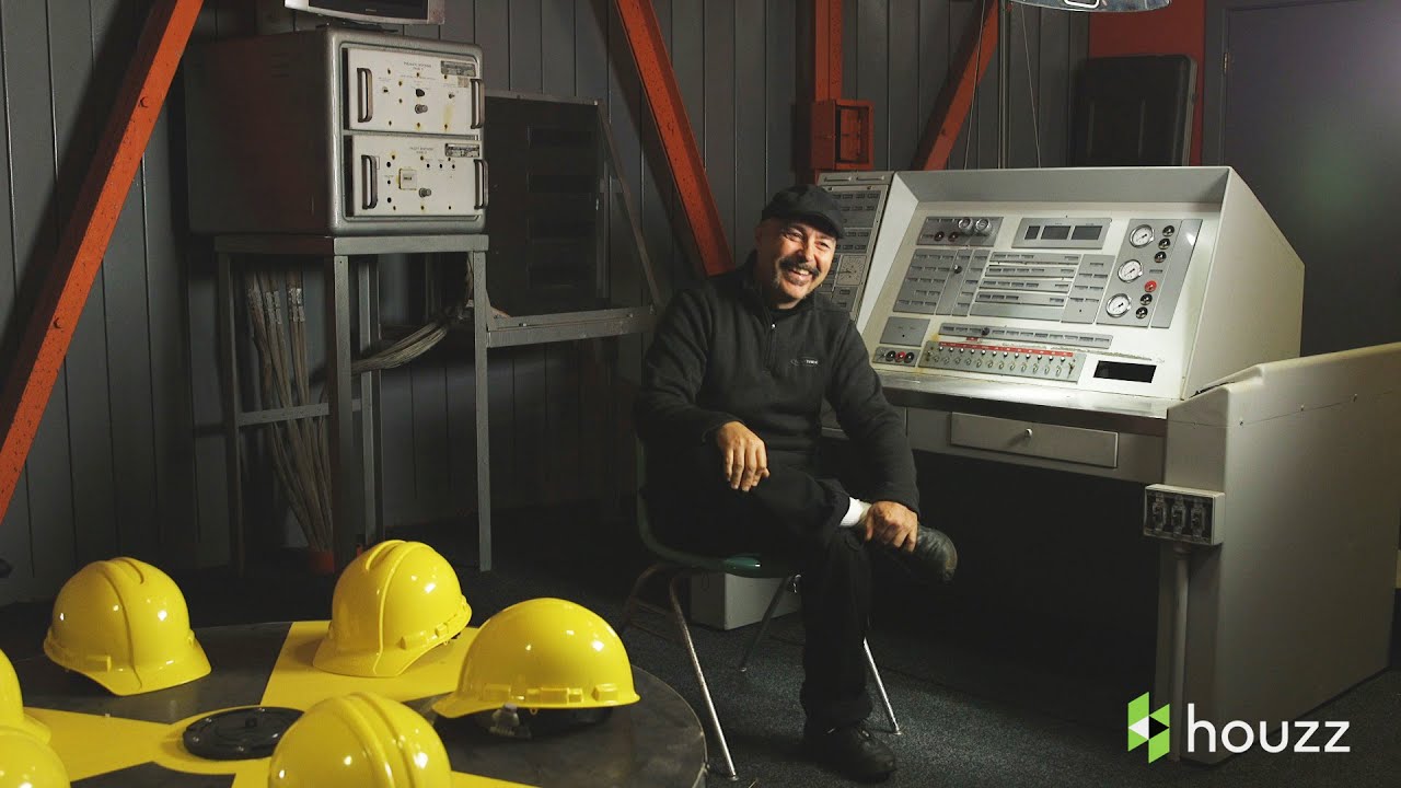 This Guy is like Gru with the Ultimate Mancave Missile Silo Home