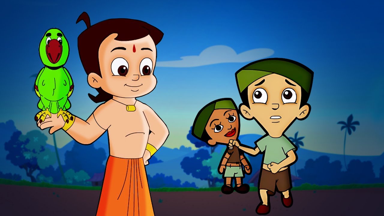 Chhota Bheem - The Intelligent Talking Parrot | Cartoon for kids | Fun videos for kids