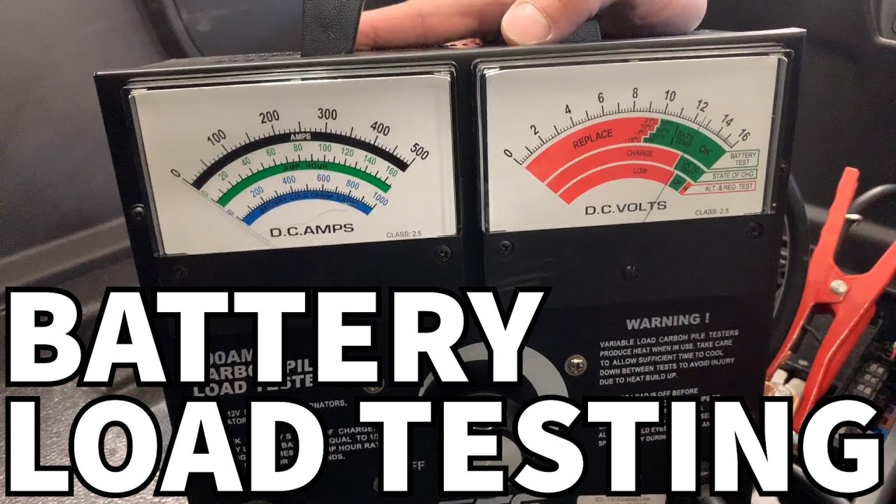 12 volt Car Battery Testing: Checking Voltage and Conducting a Load Test