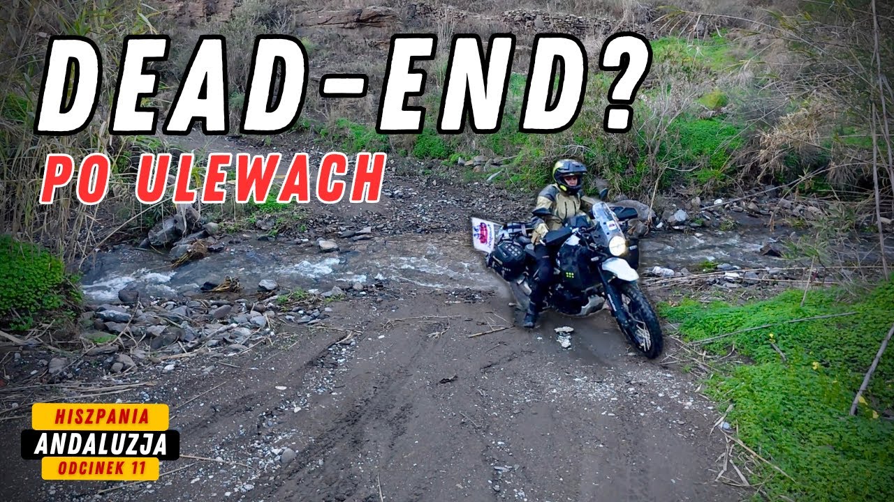 Trudna trasa off-road po ulewach czy słońce i plaża? - Grudzień w Hiszpanii na motocyklu 🇪🇸 #11